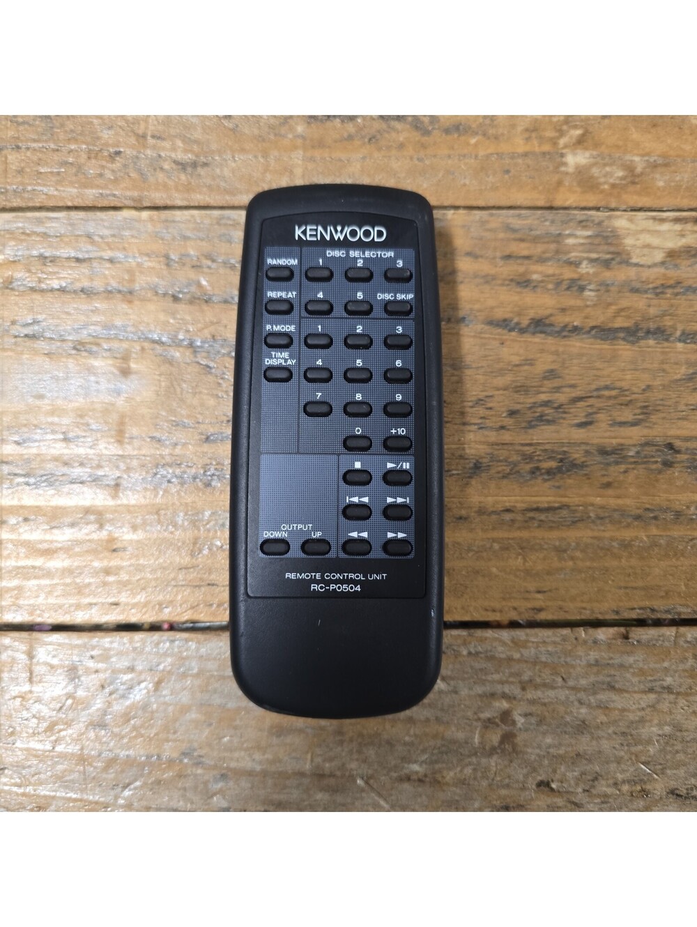 Genuine Kenwood RC-P0504 CD Changer Player Remote Control OEM Vintage